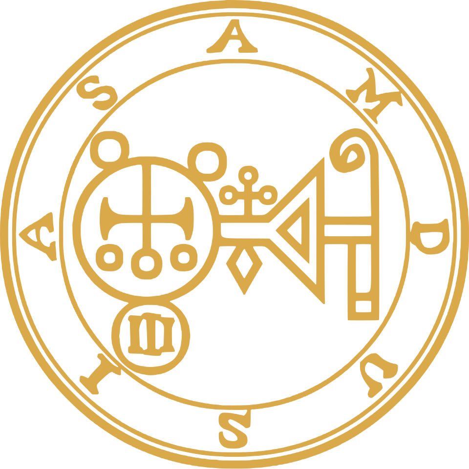 Sigilo de Amdusias — Ars Goetia